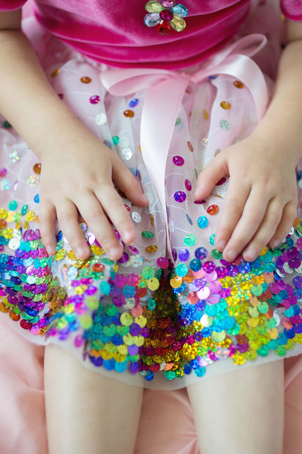 Sequins Skirt | Party Fun Size Multi