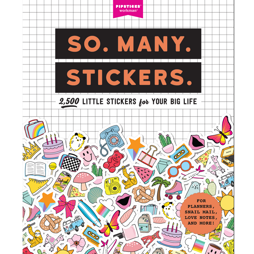 So Many Stickers! 2500 Stickerbook