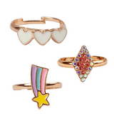 Boutique Heart Star Rings