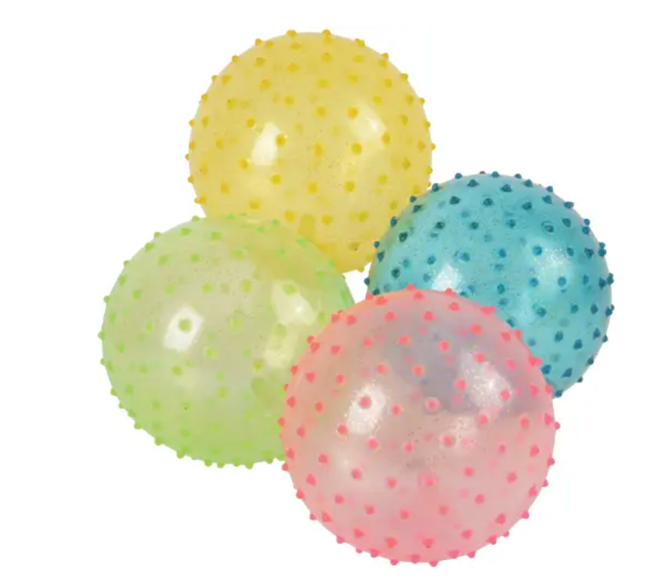 Knobby Ball | Glitter Translucent