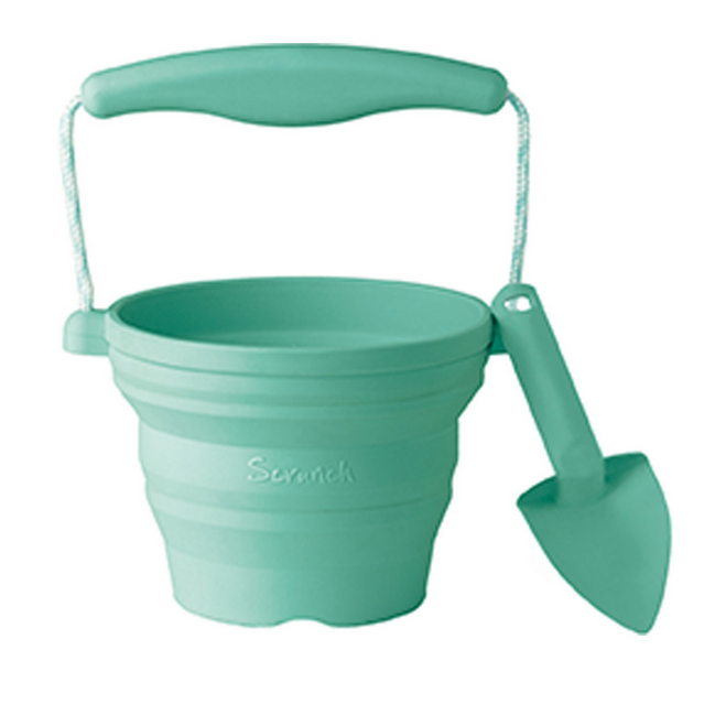 Scrunch Seedling Pot Mint Green