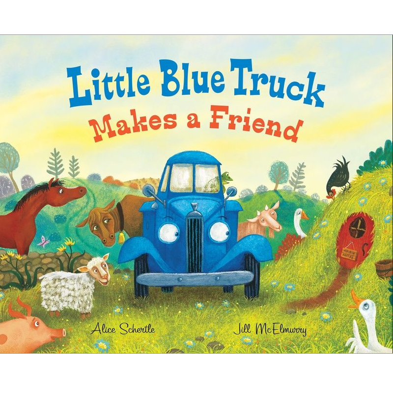 Little Blue Truck Makes a Friend