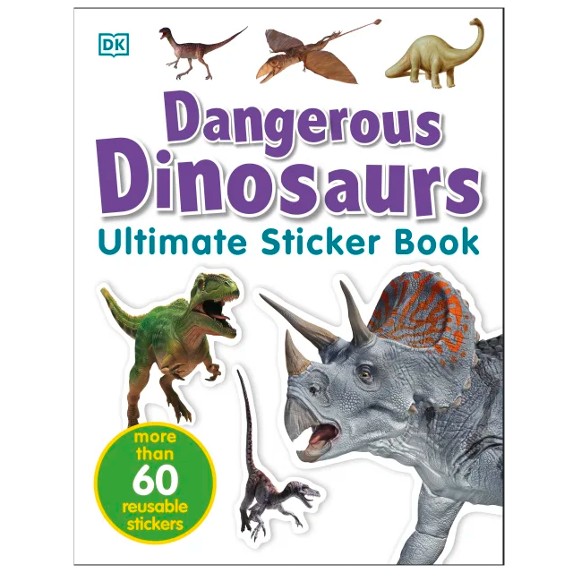 Ultimate Sticker Book | Dangerous Dinos