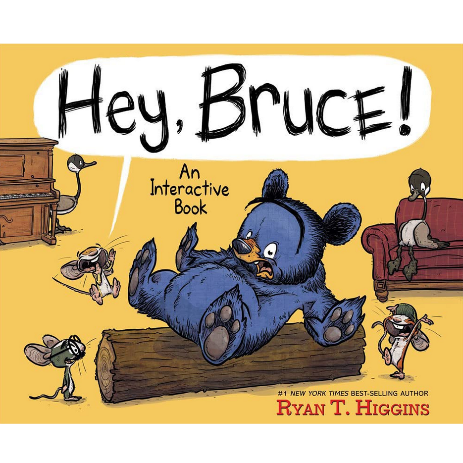 Hey Bruce! An Interactive Book