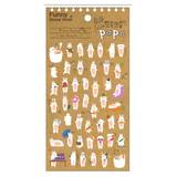 Popo Rabbit Gel Stickers