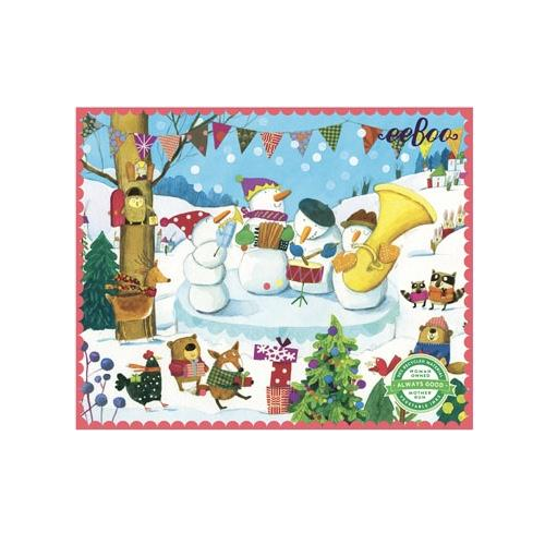 36pc Snowman's Band Mini Puzzle