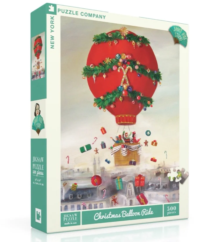 500pc Christmas Balloon Ride Puzzle