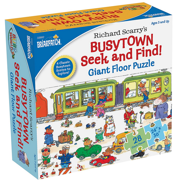 28pc Scarry Busytown Seek and Find Puzzle