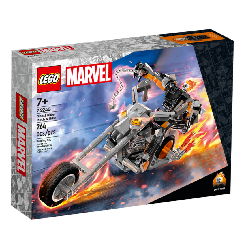 Super Heroes Ghost Rider Mech & Bike