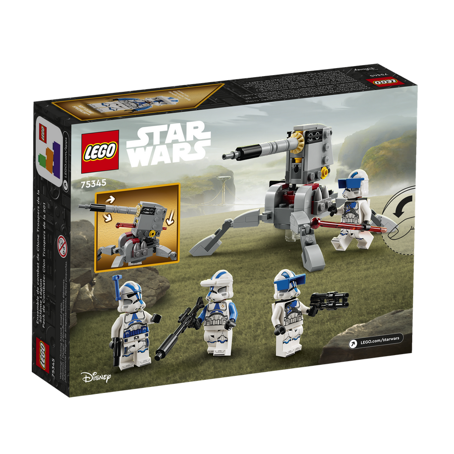 Star Wars 501st Clone Troopers Battle Pack