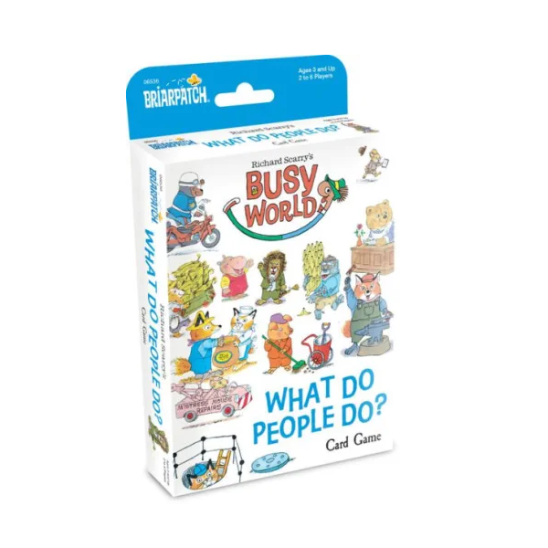 Richard Scarry's What Do People Do? Card Game