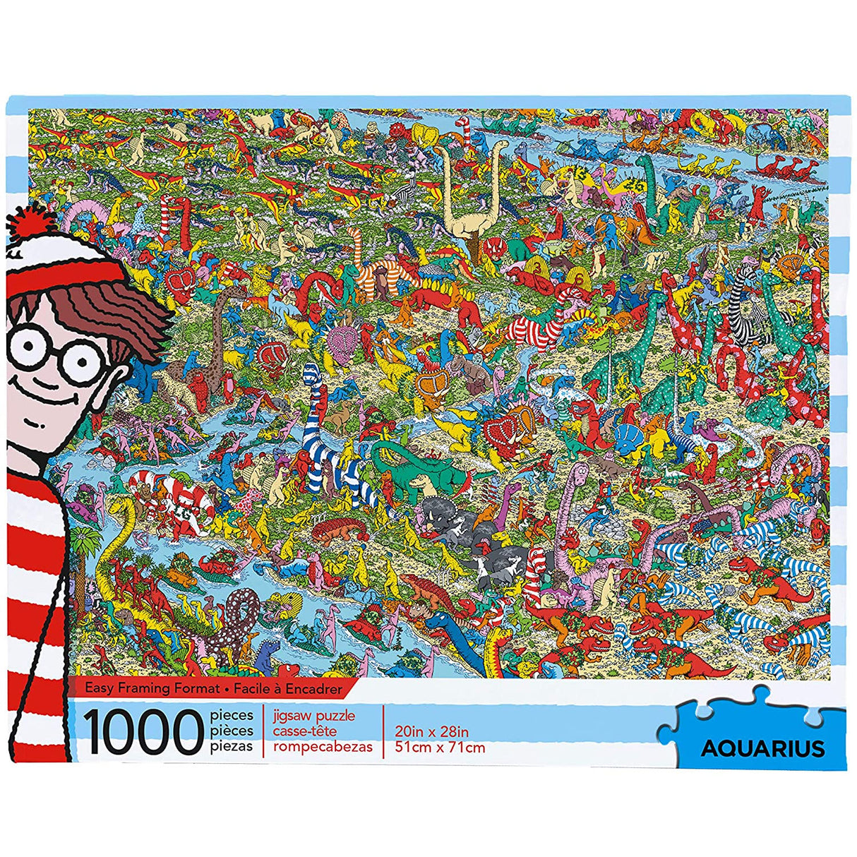 1000pc Where's Waldo Dino Puzzle