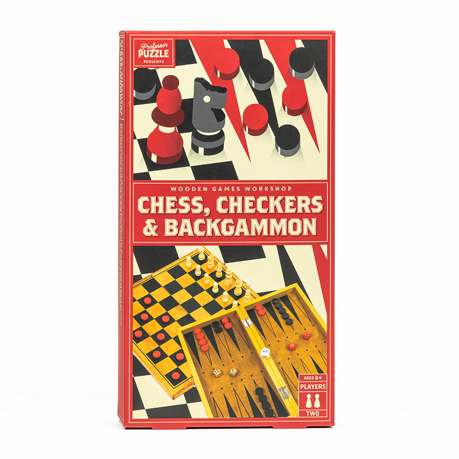 Chess Checkers & Backgammon