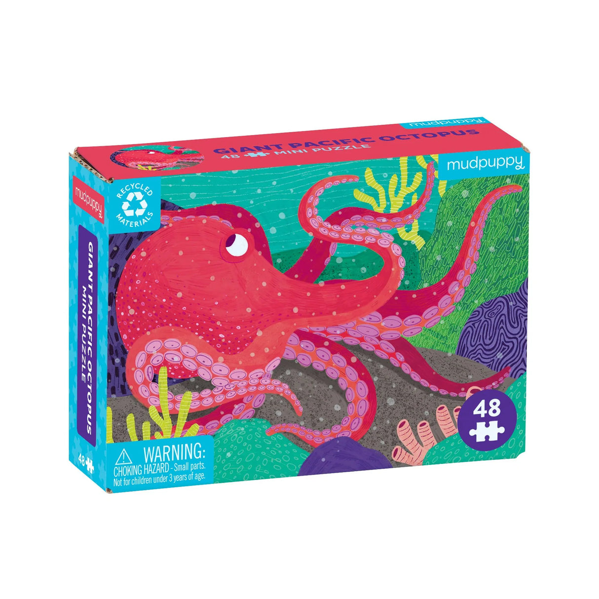 48pc Giant Octopus Mini Puzzle