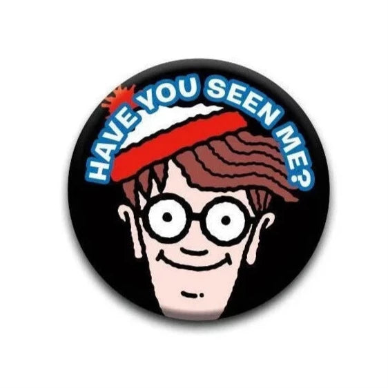 Waldo Have You Seen Me? Button