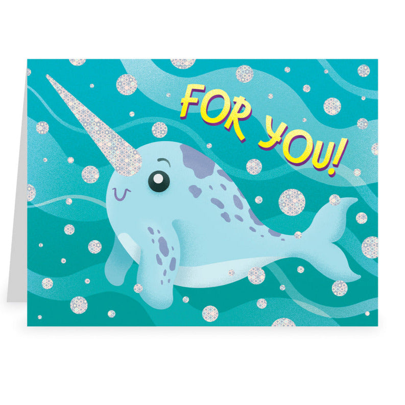 Narwhal Foil Card