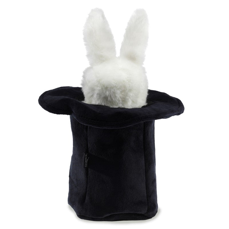 Rabbit in Hat Puppet