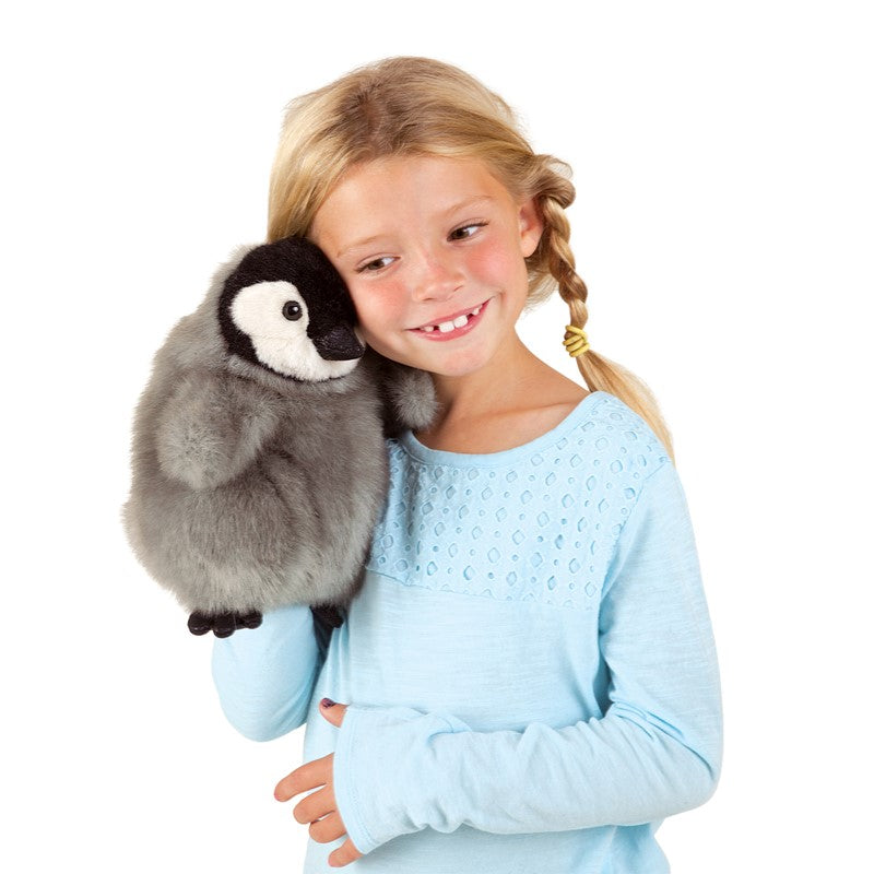 Emperor Penguin Baby Puppet