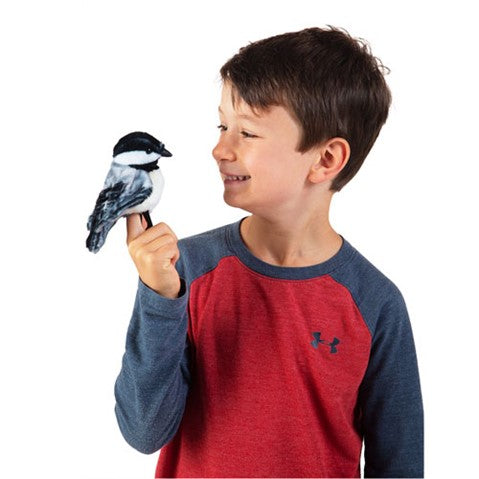 Chickadee Finger Puppet