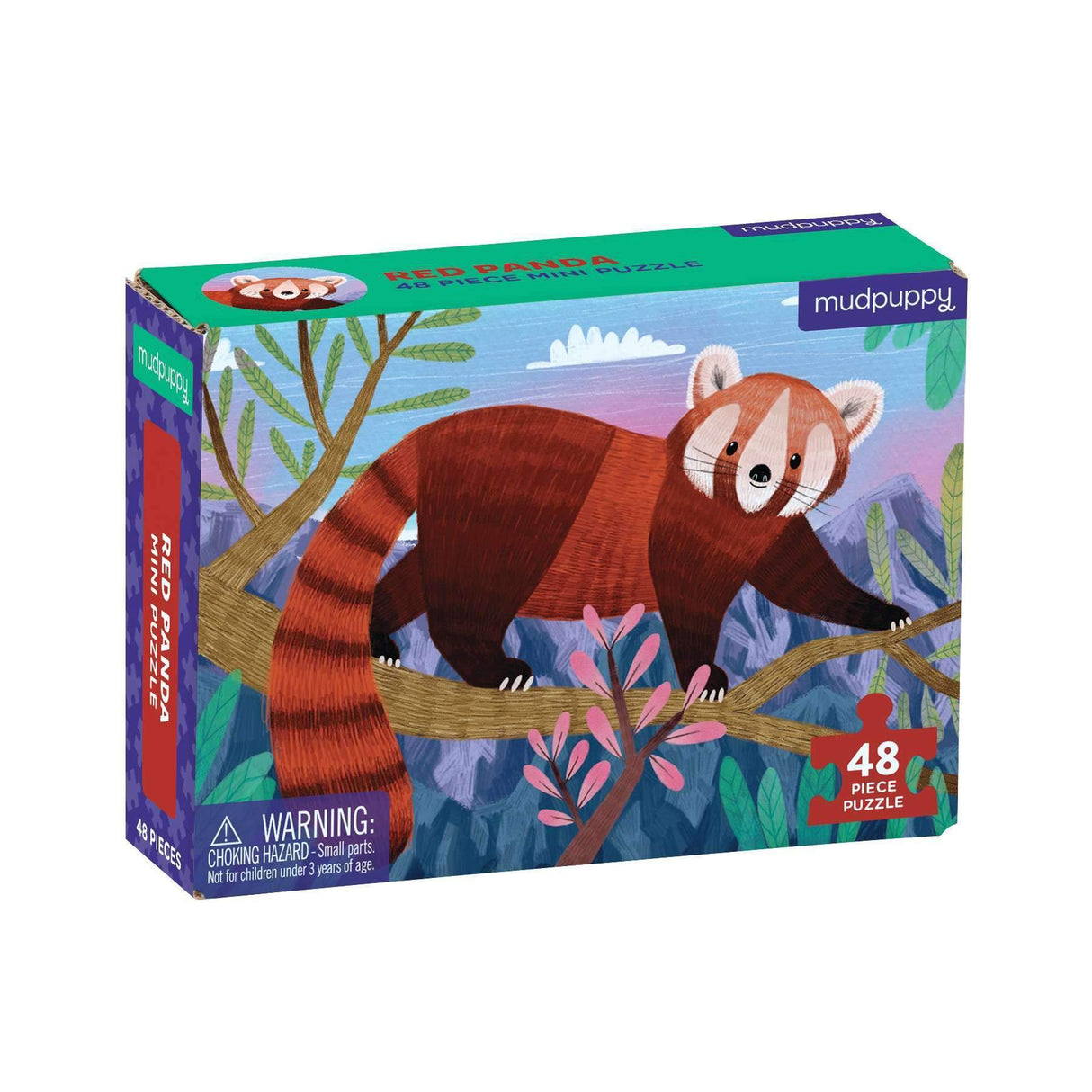 48pc Red Panda Mini Puzzle