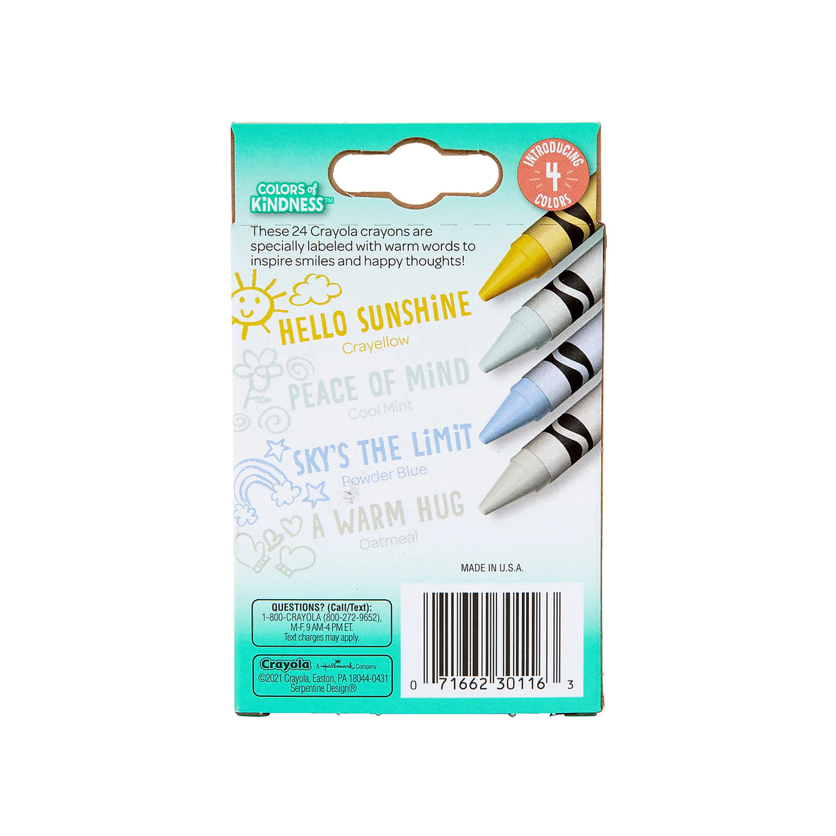 Colors of Kindness: Crayons 24 Pack