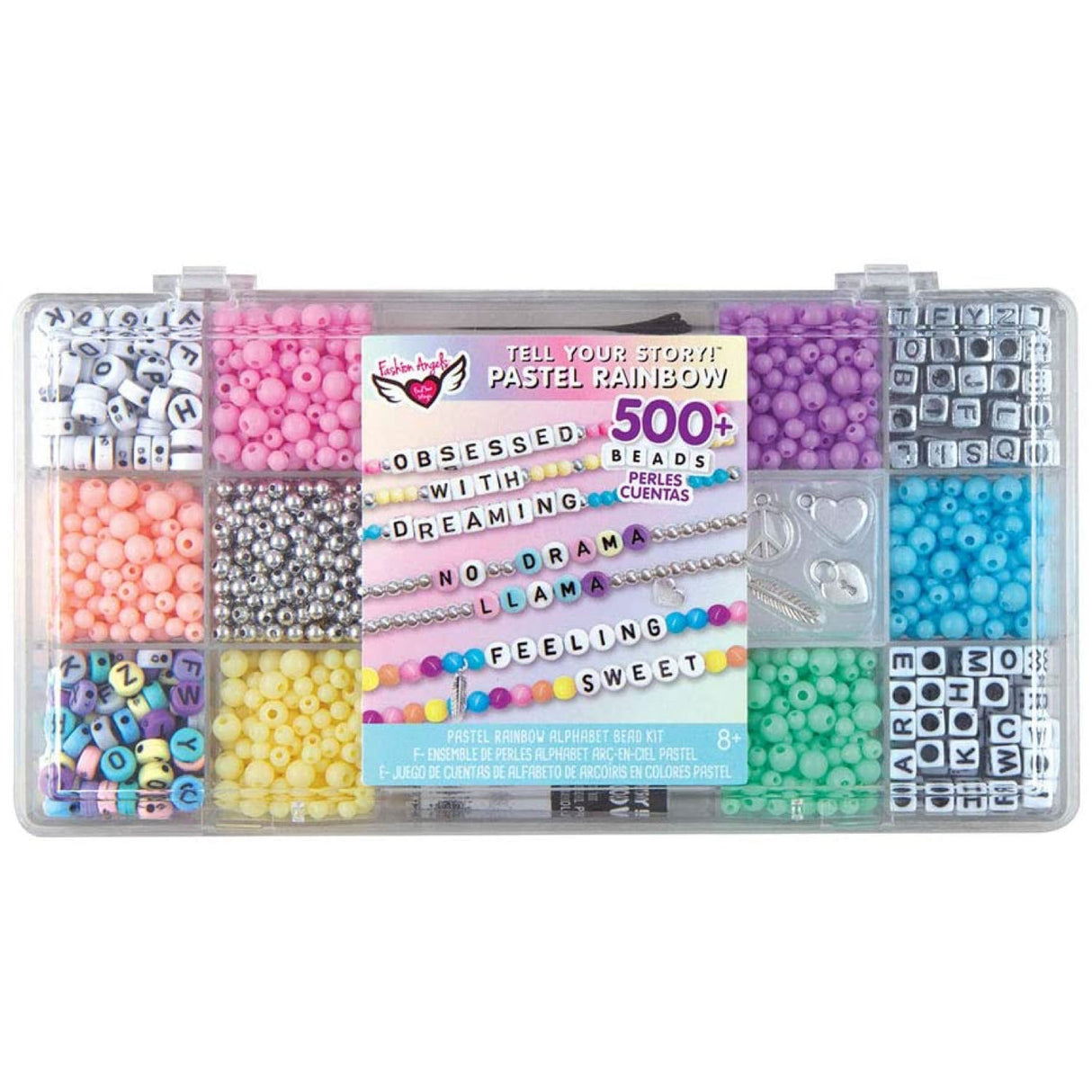 Tell Your Story Pastel Rainbow Beads 500+