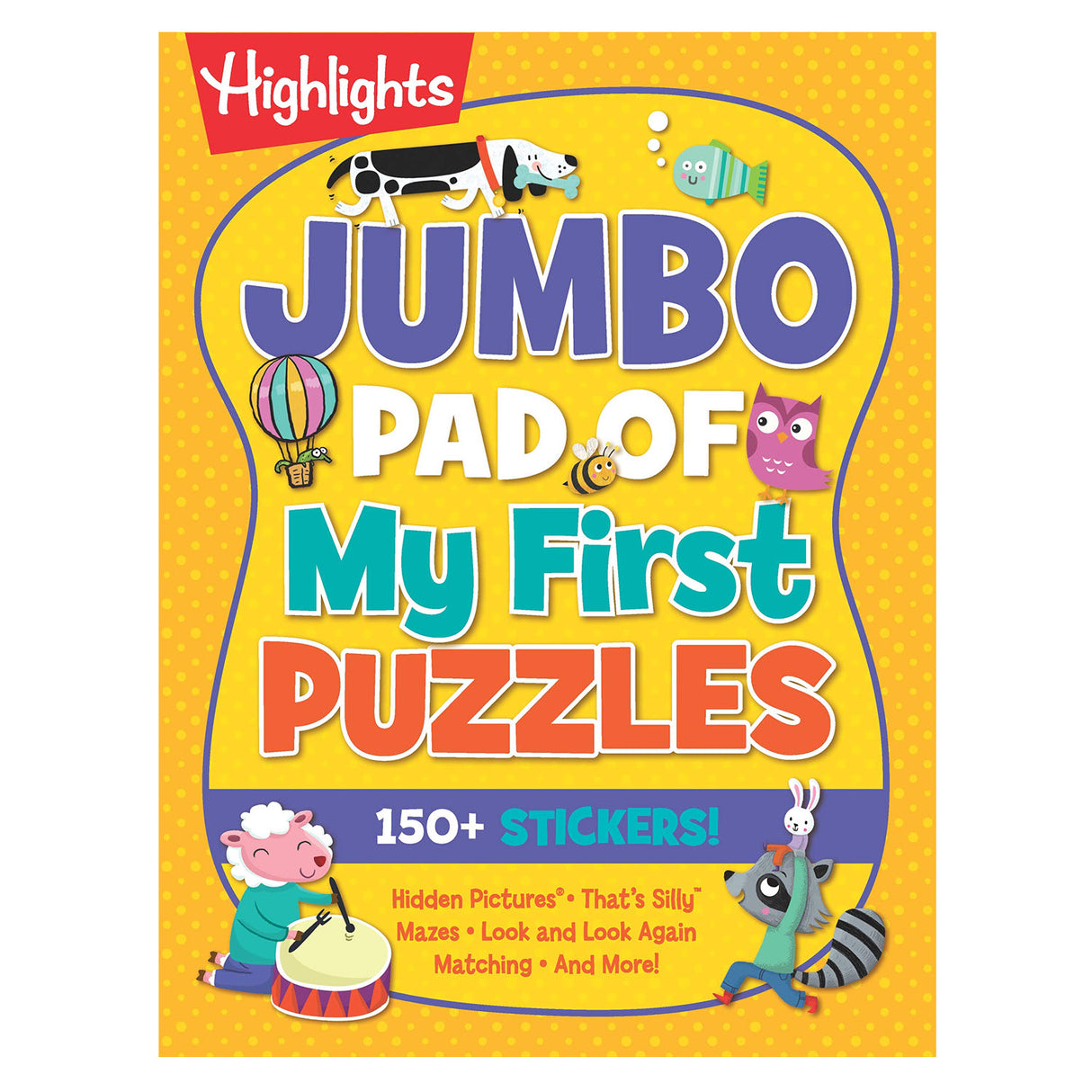 Jumbo Pad of My First Puzzles