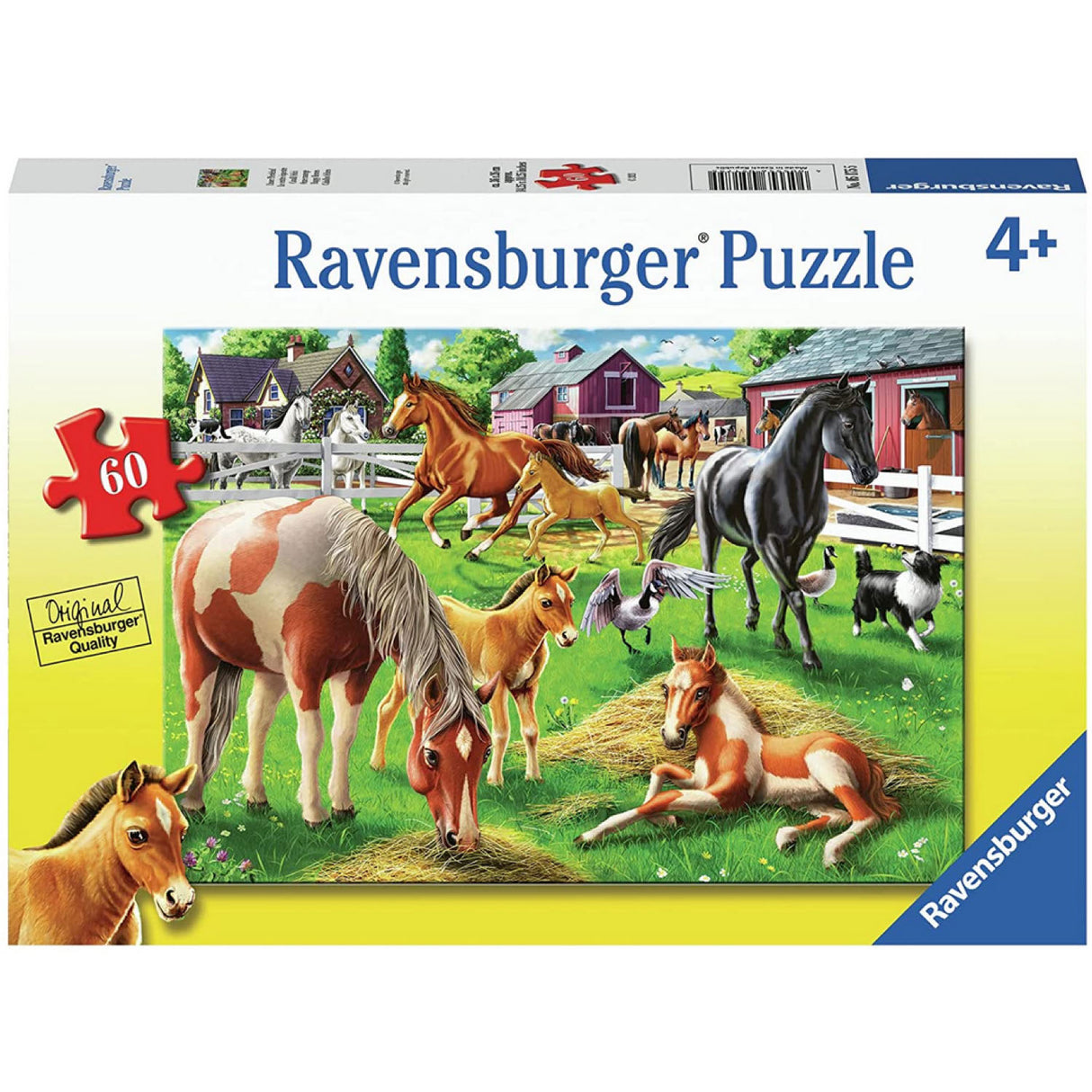 60pc Happy Horses Puzzle