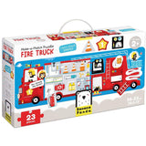 23pc Fire Truck Match Puzzle