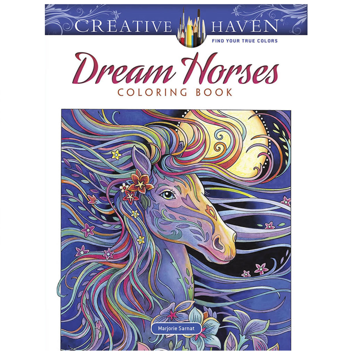 Dream Horses Coloring Book