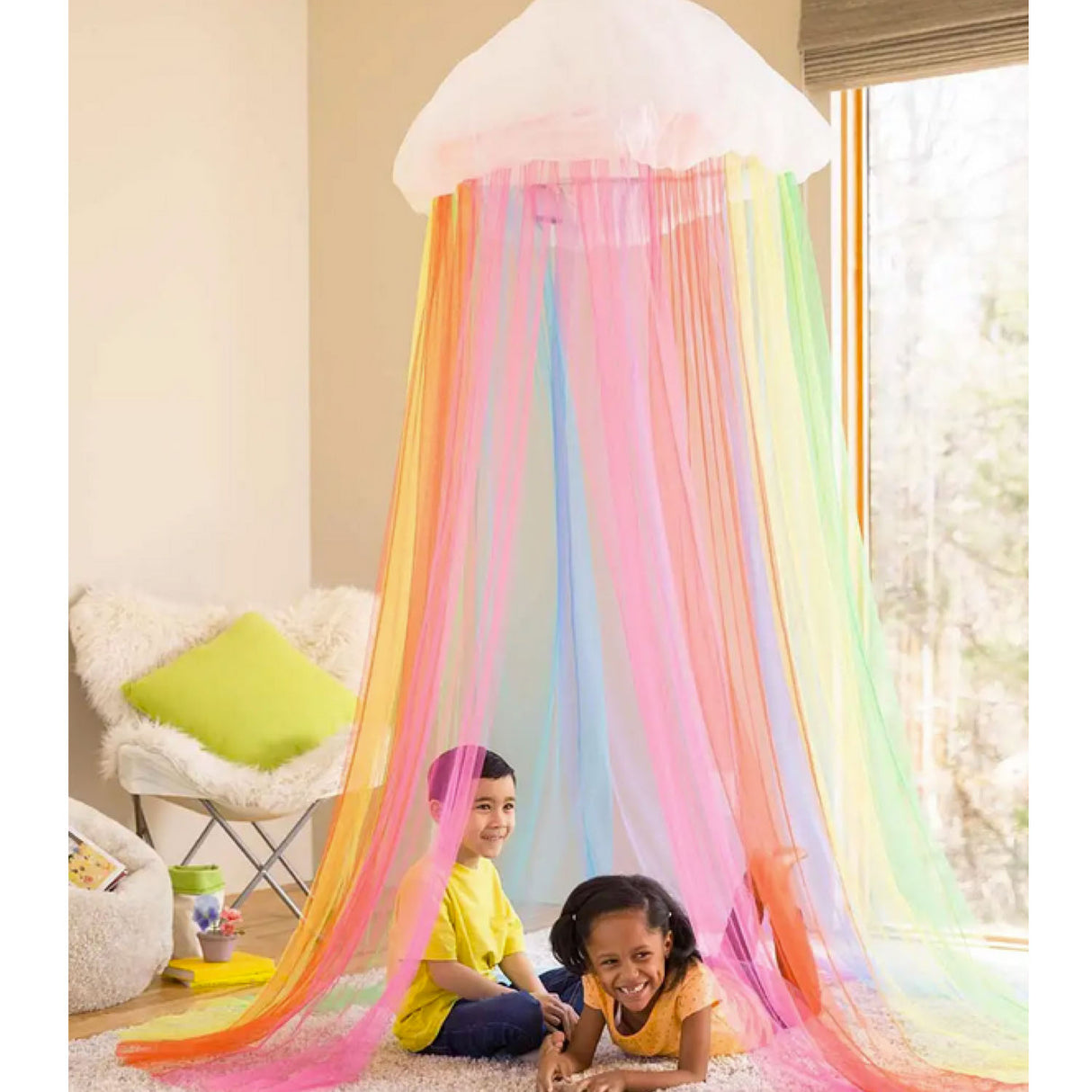 Light-Up Rainbow Canopy