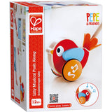 Musical Bird Push Toy