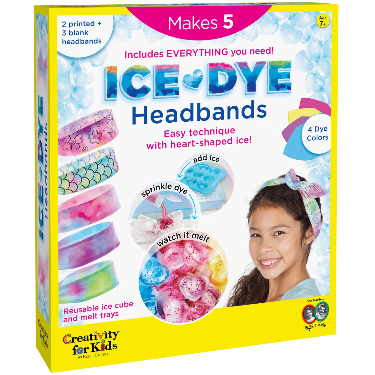 Ice Dye Headbands